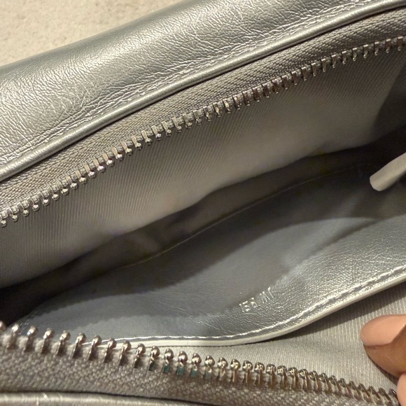 JW PEI Metallic Silver Bag - Picture 3 of 3